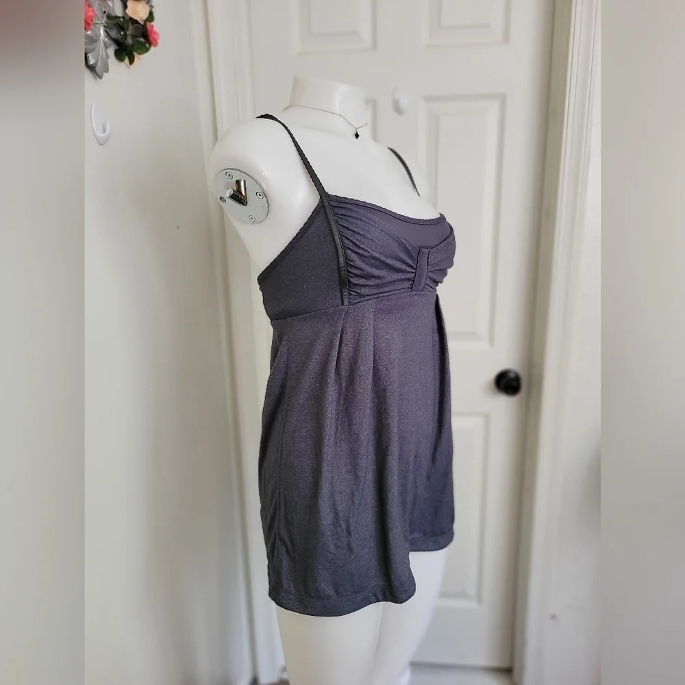 Lululemon Gray Spaghetti Strap Top